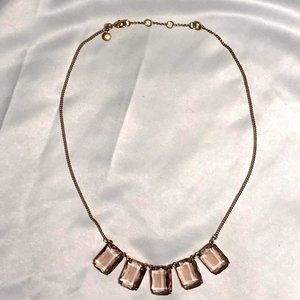 Francesca's Clear Gem Necklace
